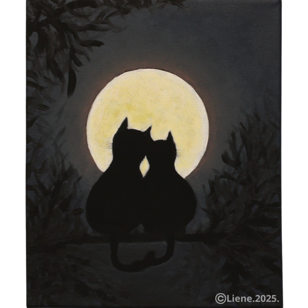 Mēnessgaismā/25x30cm/Oriģināls