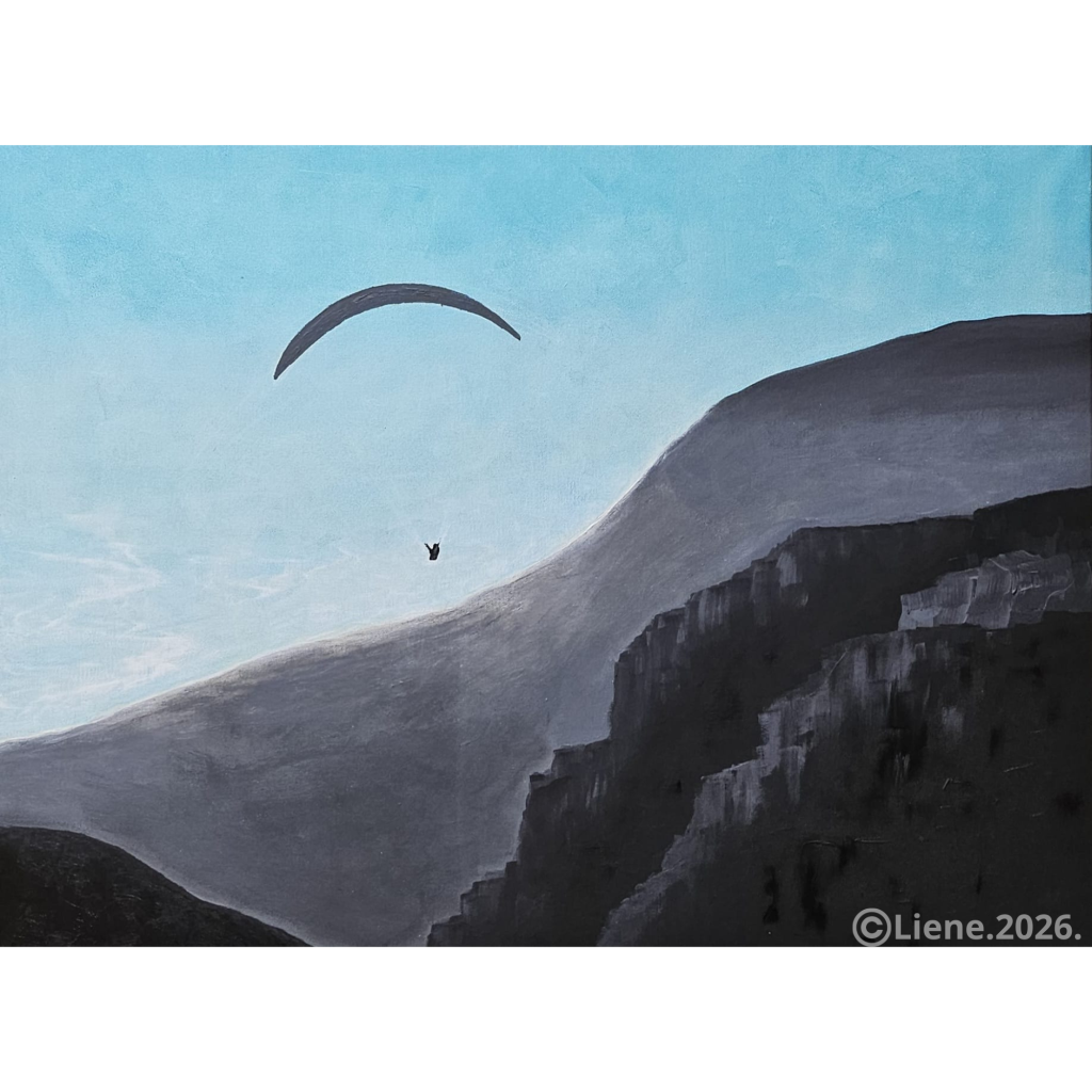 Putna lidojumā/60x80cm/Oriģināls