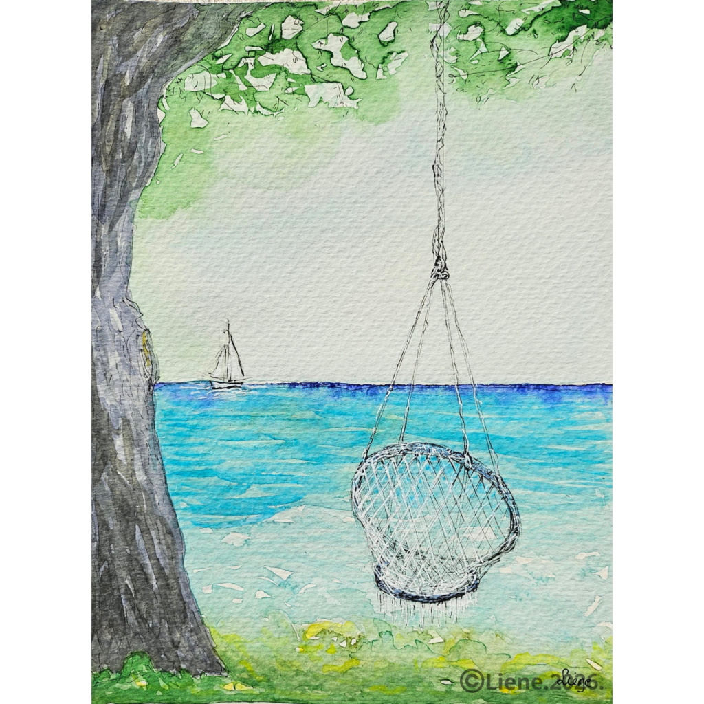 Vasaras dienā/12x17cm/Oriģināls